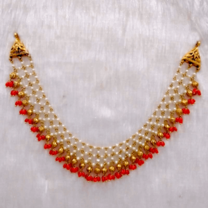 MGDM - PRECIOUS STONE NELLORE BRIDAL NECKLACE