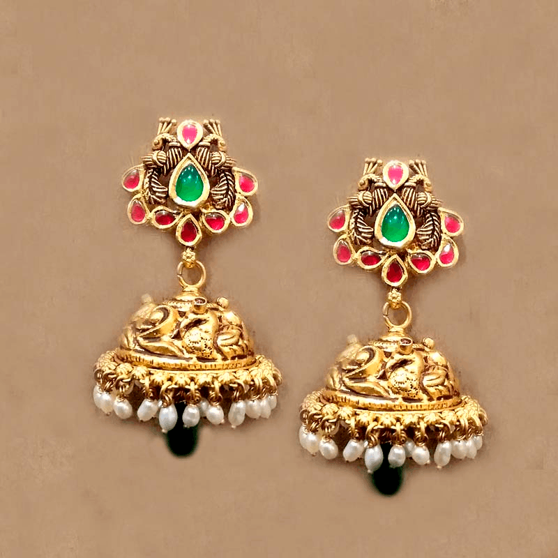 online shop handmade Designer stone earring