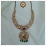 MGDM -DIAMOND STUDDED OPEN SETTING NECKLACE