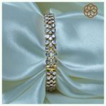 MGDM - DIAMOND STUDDED OPEN SETTING BANGLE