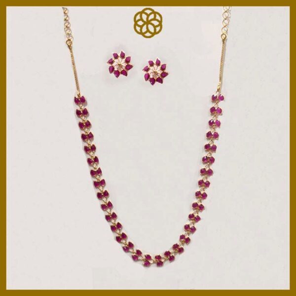 MGDM - BRIDAL NECKLACE & EARRING SET