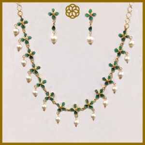 MGDM - BRIDAL NECKLACE AND EARRING SET